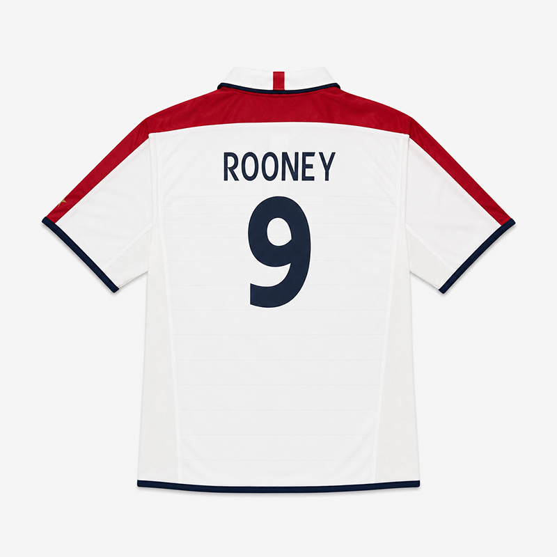 England Home Retro Jersey 2003-05
