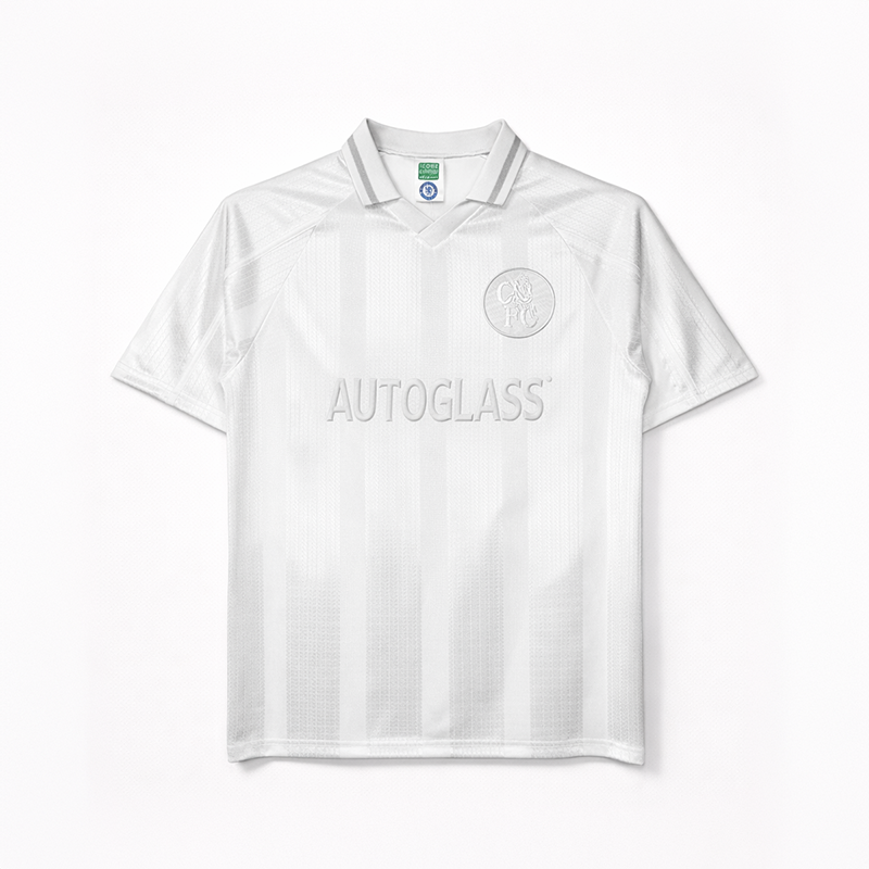 Chelsea White Out Retro Jersey 1998-2000
