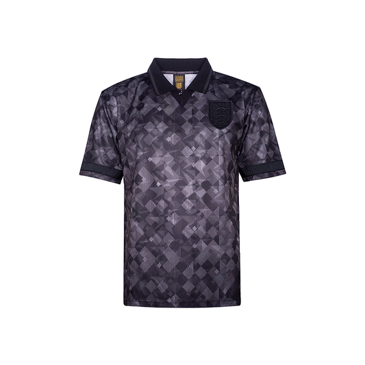 England Black Out Retro Jersey 1990