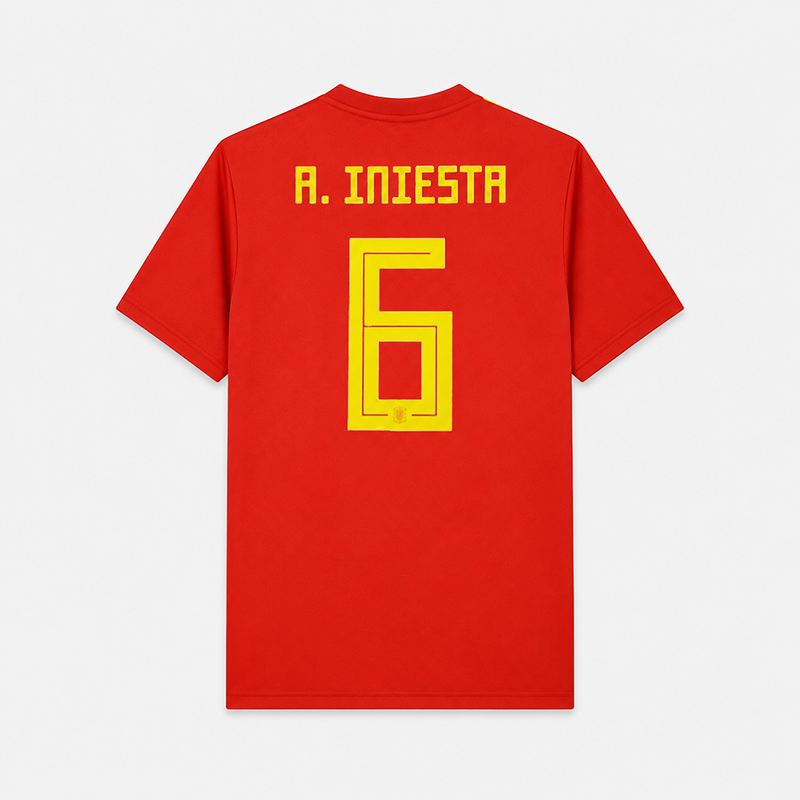 Spain Home Retro Jersey 2018