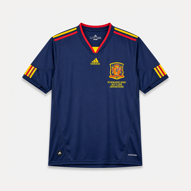 Spain Away Retro Jersey 2010