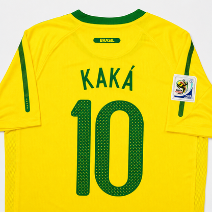 Brazil Home Retro Jersey 2010