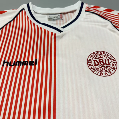 Denmark Away Retro Jersey 1986