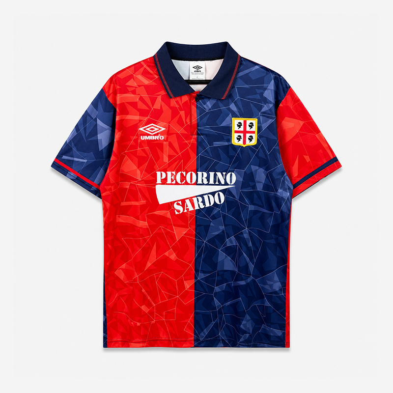 Cagliari Home Retro Jersey 1992-1993