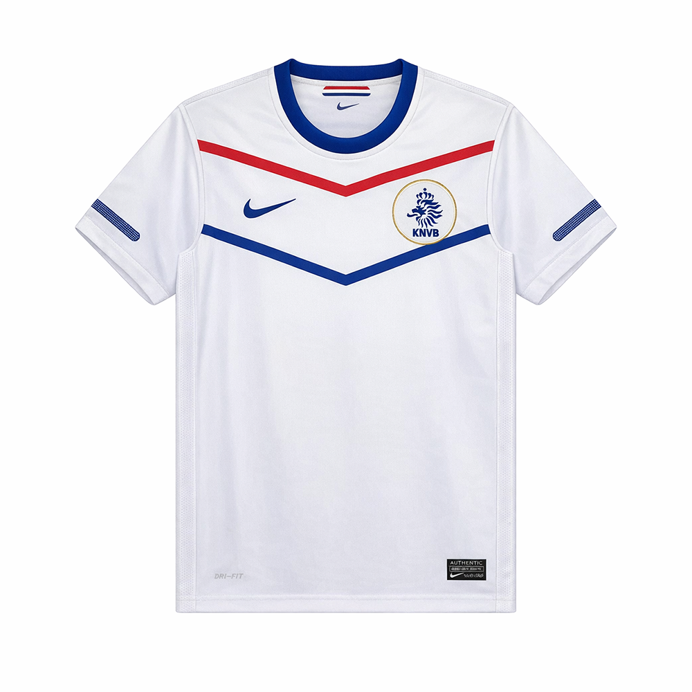 Netherlands Away Retro Jersey 2010