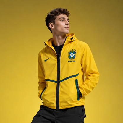 Brazil Jacket Windbreaker Yellow 26-27