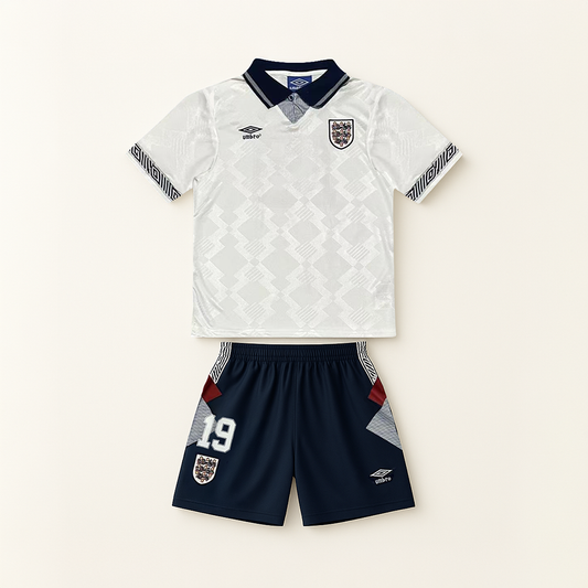 England Home Retro Kids Kit 1990