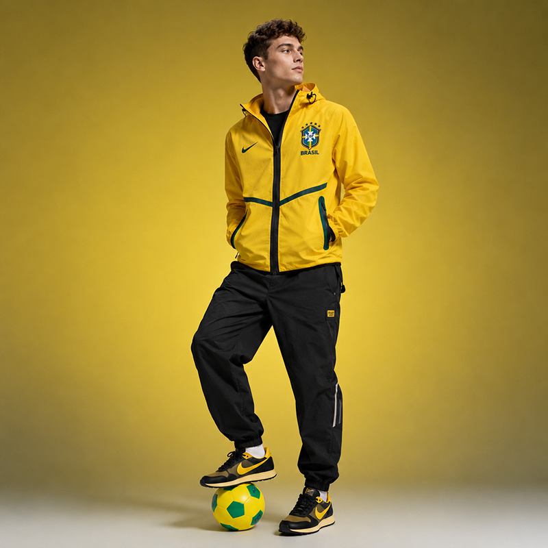 Brazil Jacket Windbreaker Yellow 26-27