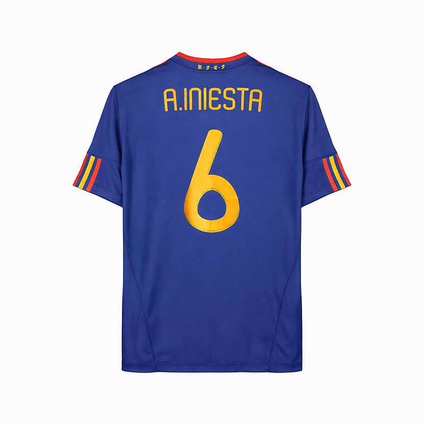 Spain Away Retro Jersey 2010