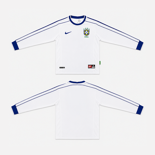 Brazil Special Retro Long Sleeve Jersey 1998
