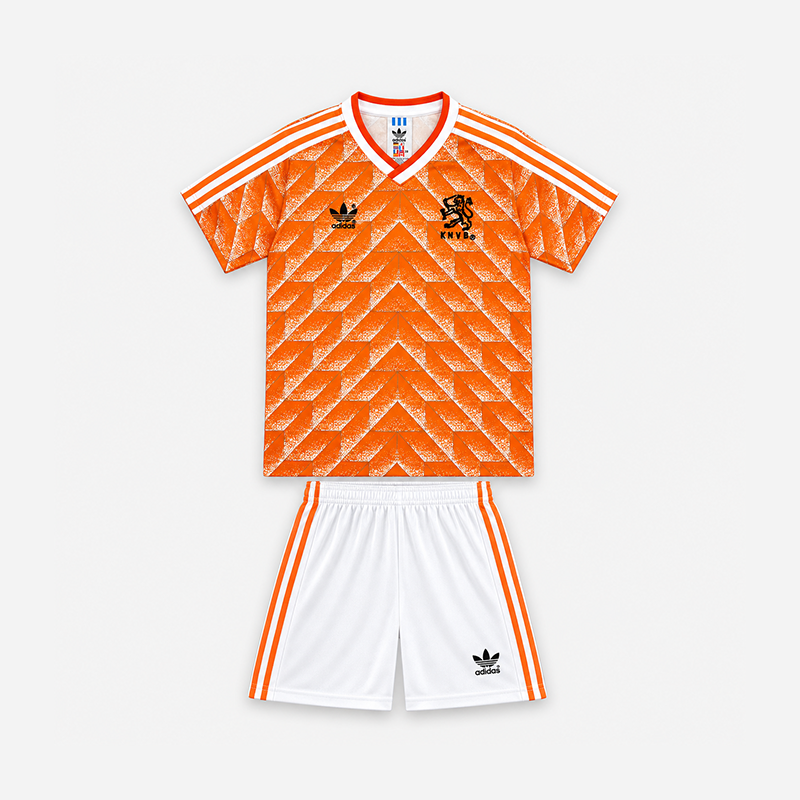 Netherlands Home Retro Kids Kit 1988