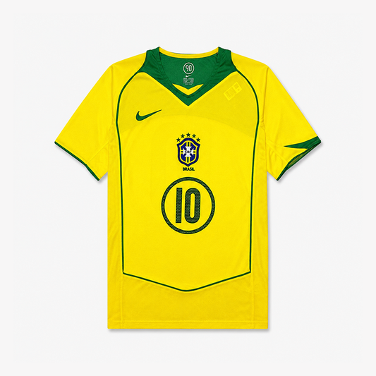 Brazil Home Retro Jersey 2004