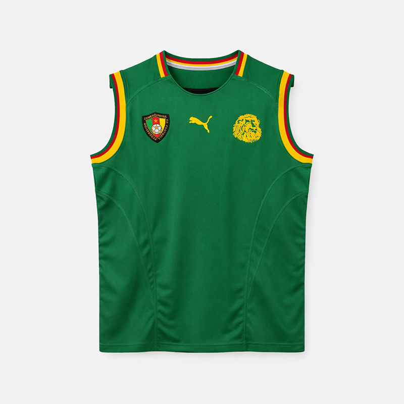 Cameroon Home Retro Jersey 2002