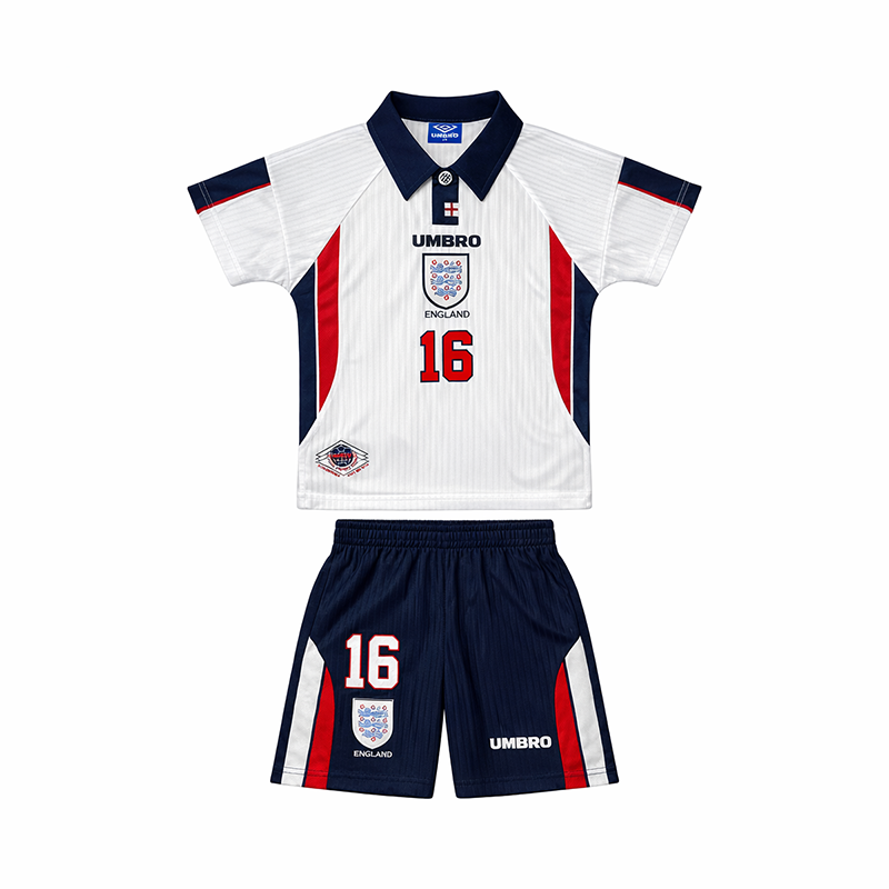 England Home Retro Kids Kit 1998