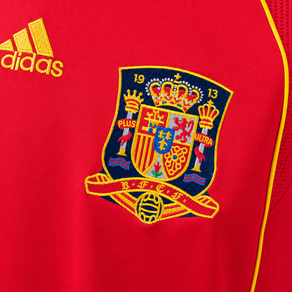 Spain Home Retro Jersey 2008