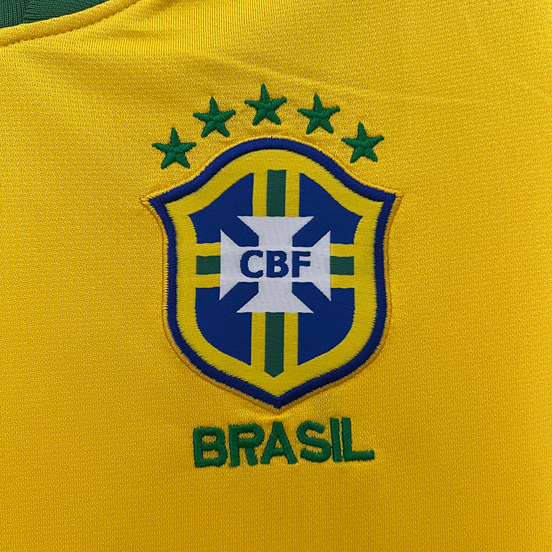 Brazil Home Retro Jersey 2010