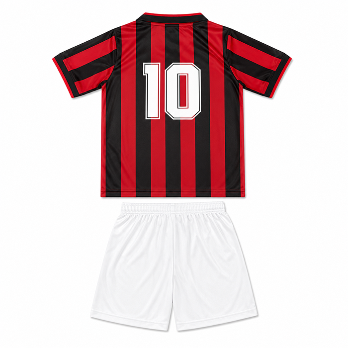 AC Milan Home Retro Kids Kit 1990-1991 - #10