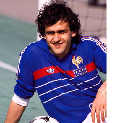 France Home Retro Jersey 1984-86