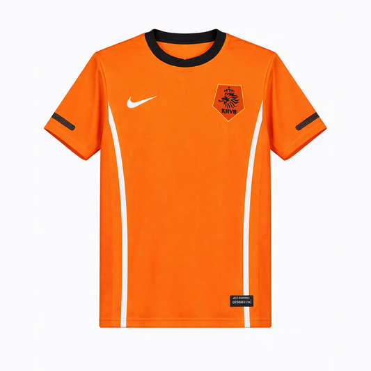 Netherlands Home Retro Jersey 2010