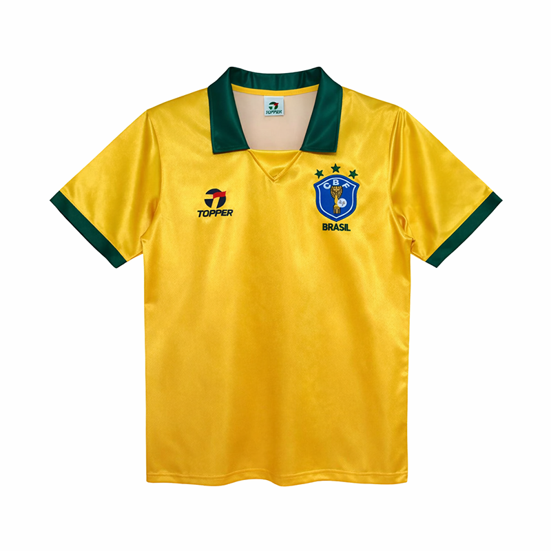 Brazil Home Retro Jersey 1988