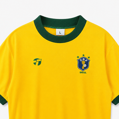 Brazil Home Retro Jersey 1982