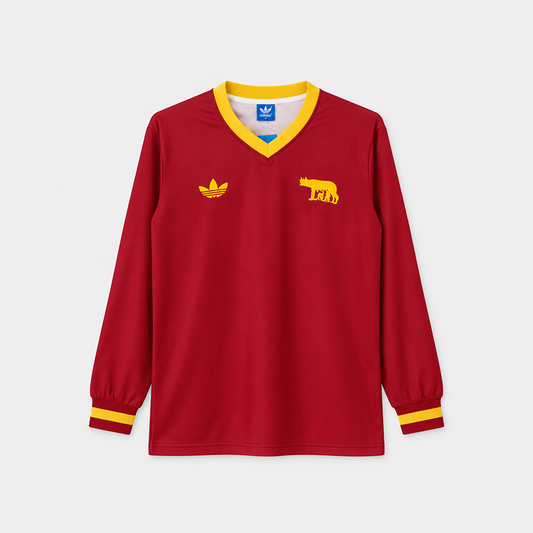 AS Roma Centenary Commemorative Long Sleeve Jersey 26/27