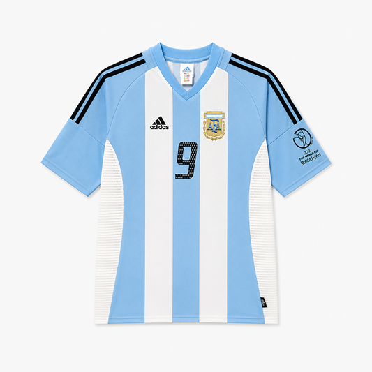 Argentina Home Retro Jersey 2002