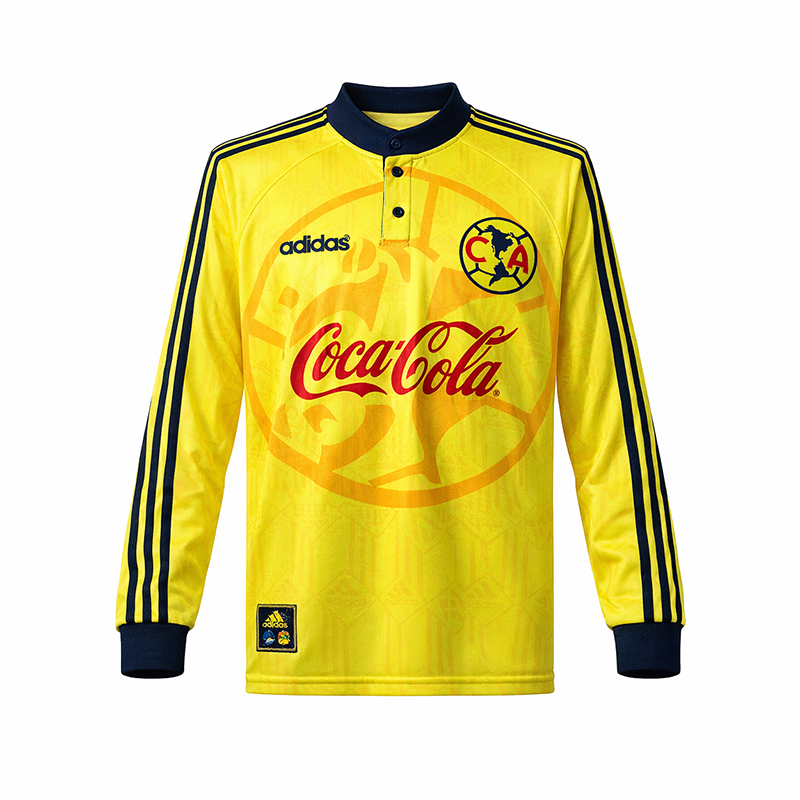 Club America Home Long Sleeve Retro Jersey 1998-99