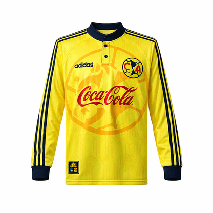 Club America Home Long Sleeve Retro Jersey 1998-99
