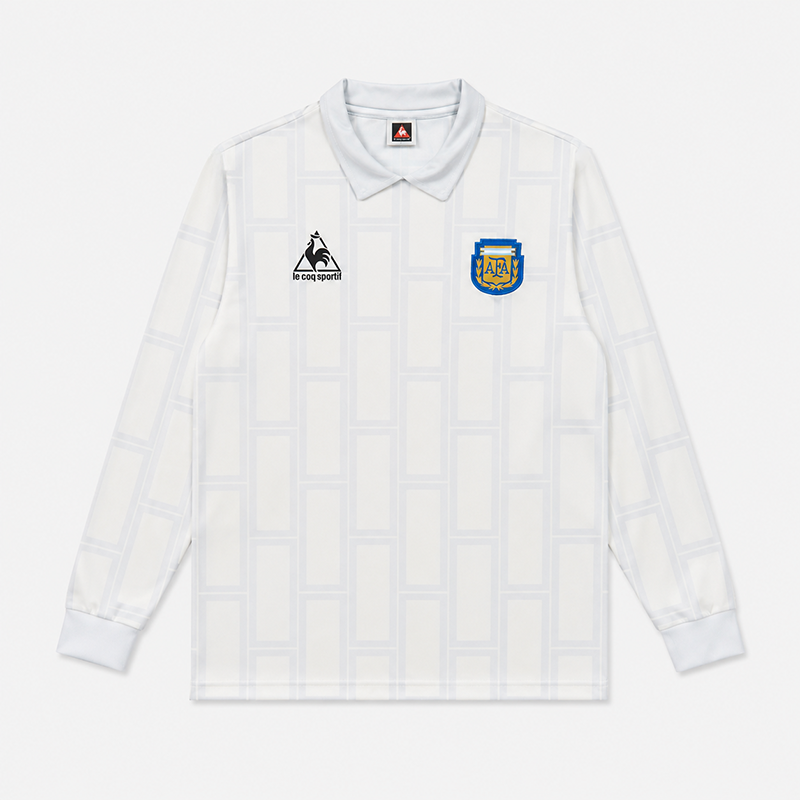 Argentina Goalkeeper Long Sleeve Retro Jersey 1986