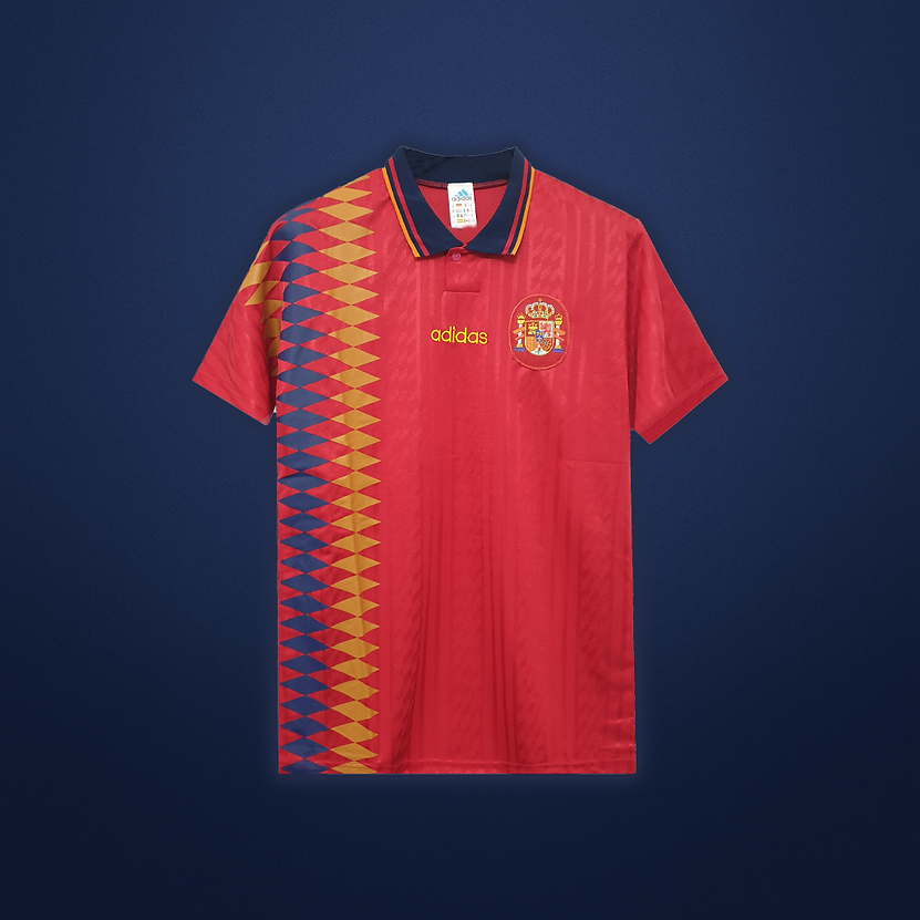 Spain Home Retro Jersey 94-95