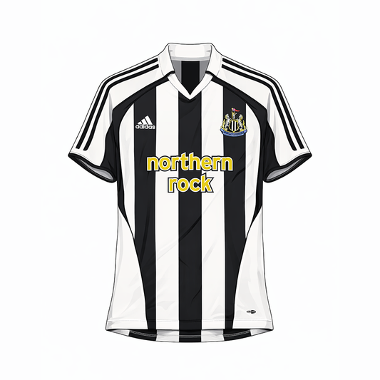 Newcastle United Home Retro Jersey 2005-2006