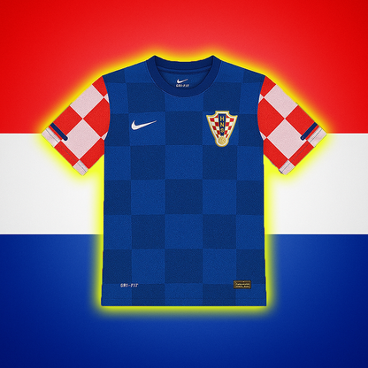 Croatia Home Retro Jersey 2010