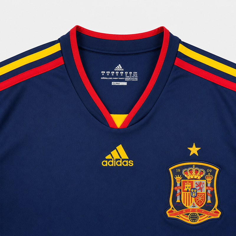 Spain Away Retro Jersey 2010