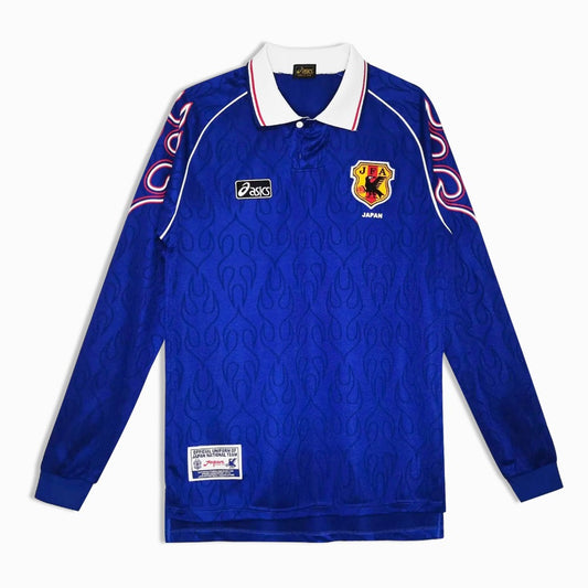 Japan Home Retro Long Sleeve Jersey 1998