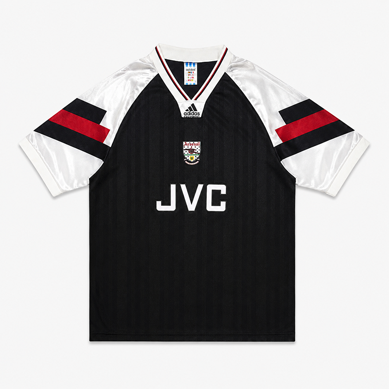 Arsenal Black Retro Jersey 1993-1994