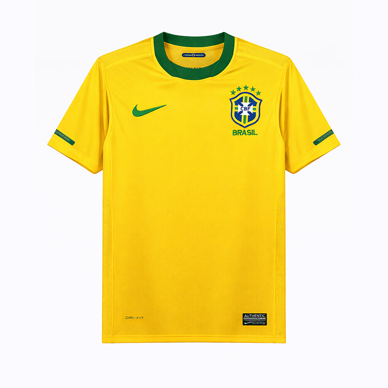 Brazil Home Retro Jersey 2010