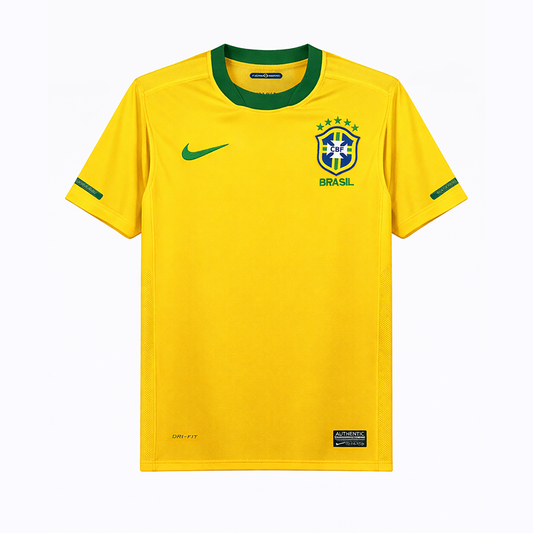Brazil Home Retro Jersey 2010
