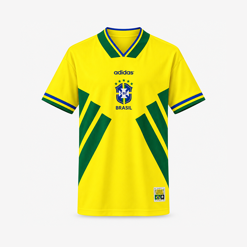 Brazil Inspired Retro Jersey 1994