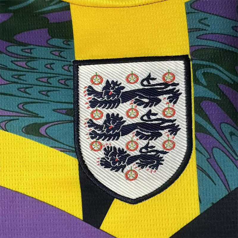 England Goalkeeper Retro Long Sleeve Jersey 1995-96