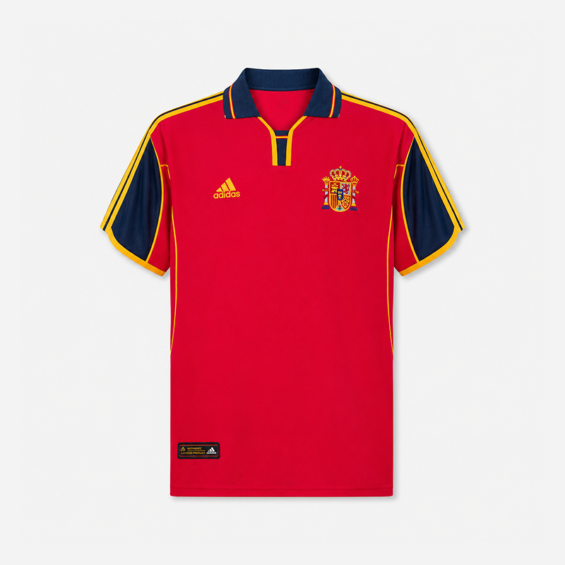 Spain Home Retro Jersey 2000