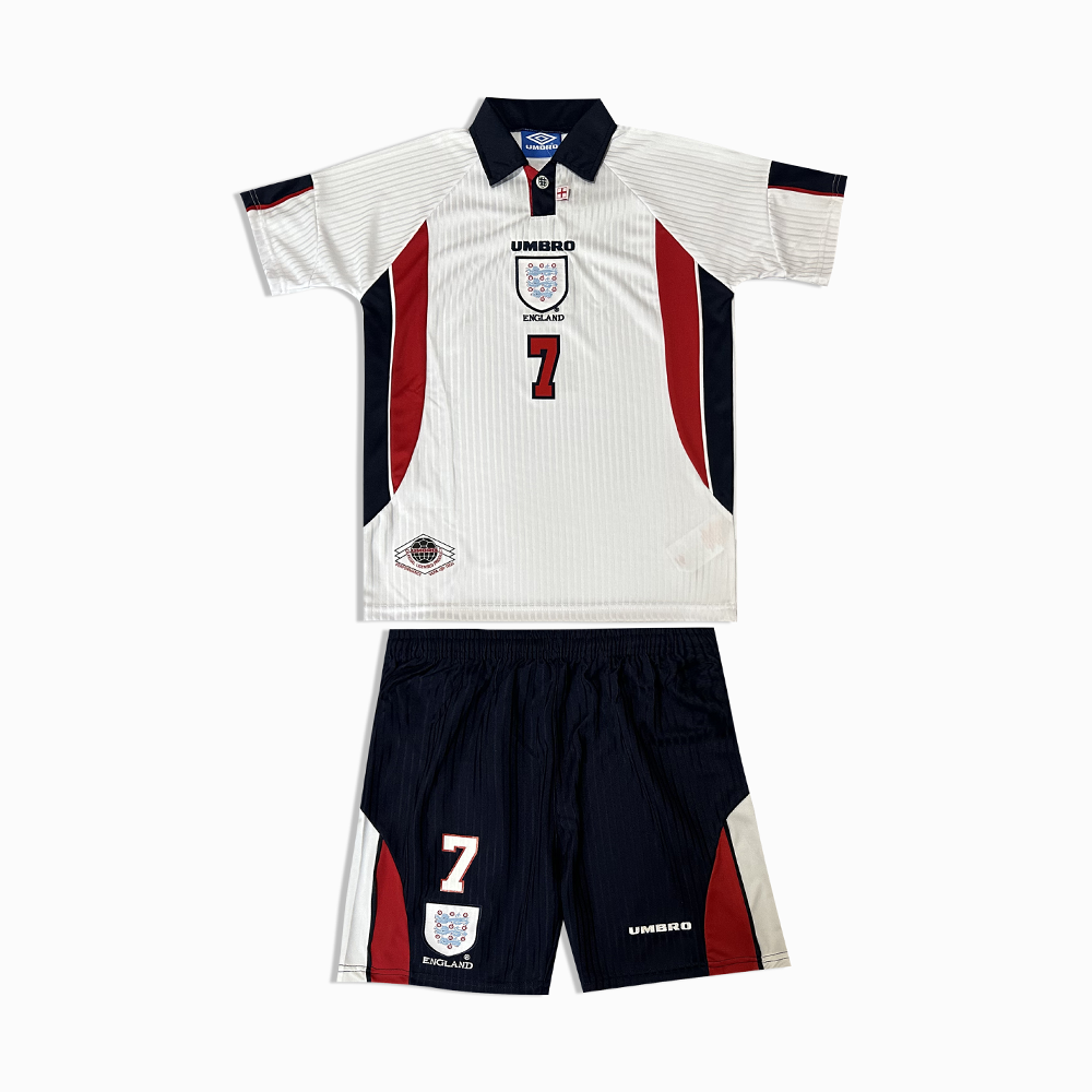 England Home Retro Kids Kit 1998