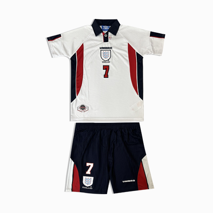England Home Retro Kids Kit 1998
