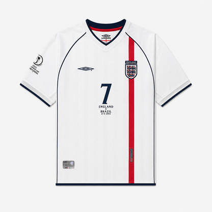 England Home Retro Jersey 2002