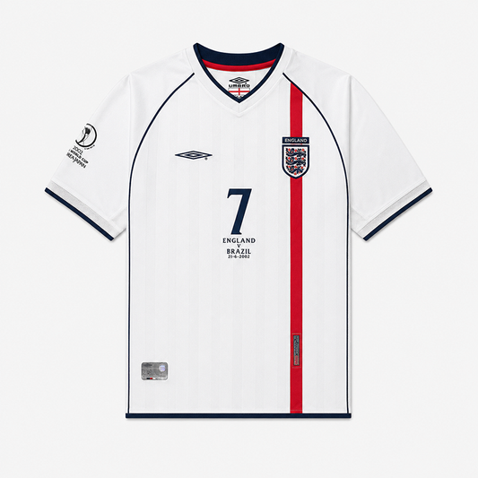 England Home Retro Jersey 2002