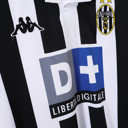 Juventus Home Long Sleeve Retro Jersey 1999-00