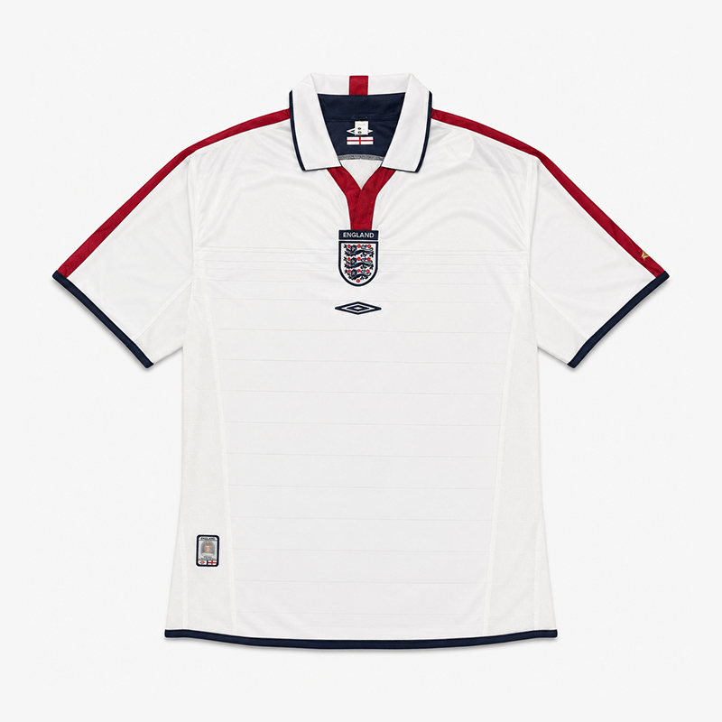England Home Retro Jersey 2003-05