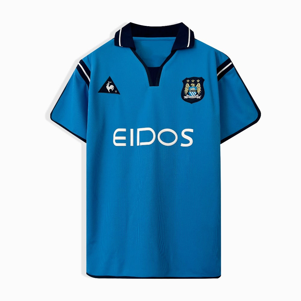 Manchester City Home Retro Jersey 2001-2002