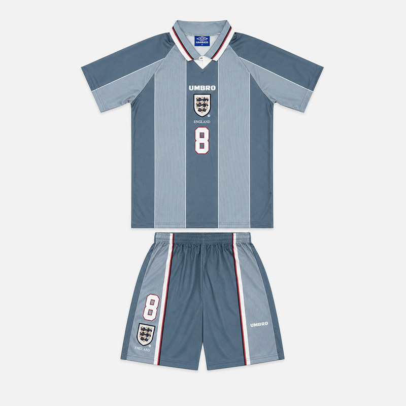 England Away Retro Kids Kit 1996