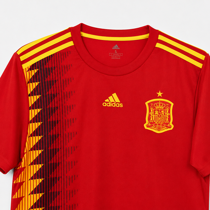 Spain Home Retro Jersey 2018